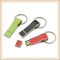 2015 Neues Leder Schlüsselbund Bunte USB Pendrive (EL013)